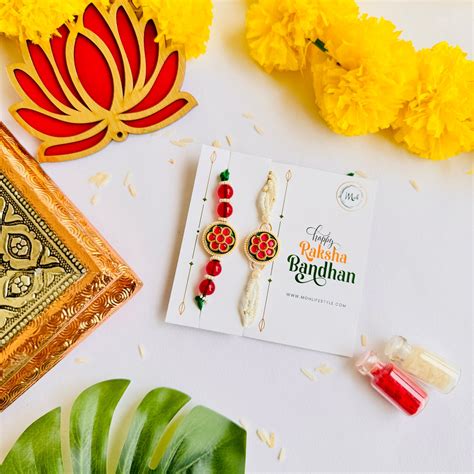 Meenakari Rakhi + Lumba – mohlifestyle