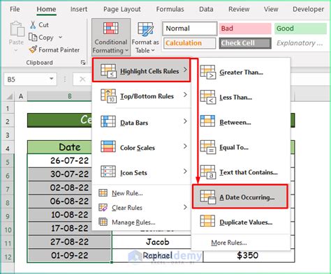 Image result for Example of Conditional Formatting