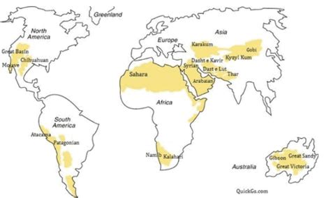 Deserts: Indian Geography - Geography for UPSC CSE PDF Download