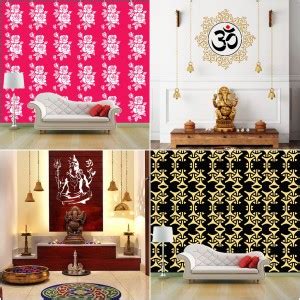 ARandNJ Painting Wall Stencils (Size :- 16 X 24 Inch) PATTERN- "Rose ...