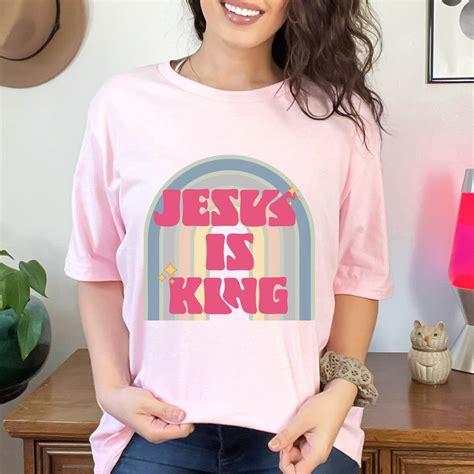 Jesus is King Shirt, Jesus is King Tshirt, Jesus is King T Shirt, Jesus ...