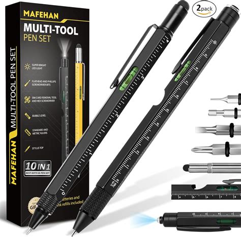 Father's Day Gifts from Daughter Son Wife, 9 in 1 Multitool Pen, Gifts ...