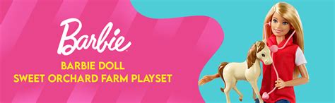 Barbie Doll Sweet Orchard Farm Playset : Amazon.in: Toys & Games