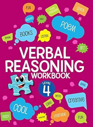Buy Activity Book : Verbal Reasoning Activity Workbook Grade 4 Book ...
