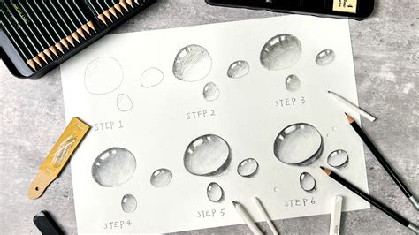 Image result for Water Drop Drawing Tutorial