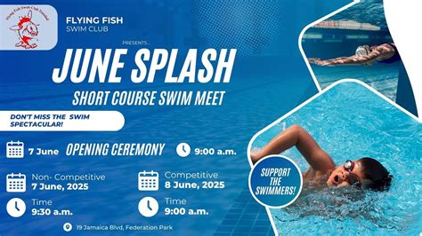 Flying Fish Short Course Swim Meet , 19 Jamaica Boulevard, Federation ...