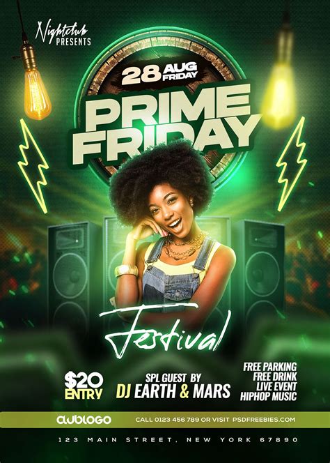 Get ready to rock the night with our Free Prime Friday Night Club Party ...