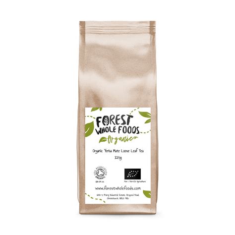 Organic Yerba Mate Loose Leaf Tea - Forest Whole Foods