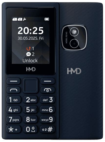 Mobile Phones :: HMD :: HMD 102 4G Phone | Type C Fast Charging | Rear ...
