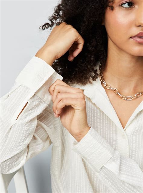 Buy Women Seersucker Regular Fit Shirt Online at just Rs. 899.0 ...