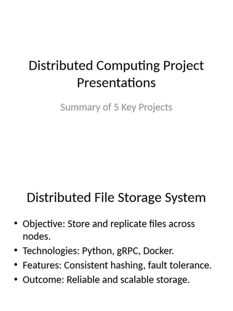Image result for Distributed Computing Project