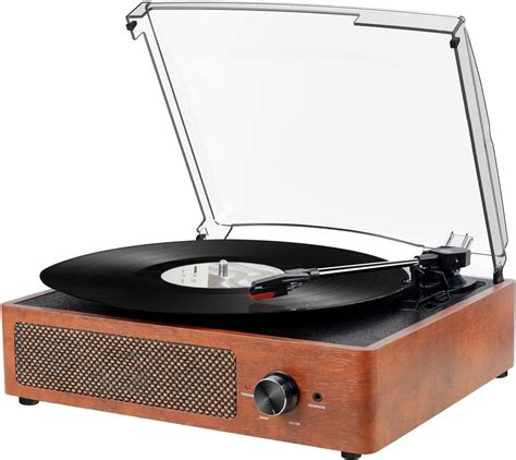 Buy Vinyl Player Bluetooth Turntable Vinyl Record Player with Speakers ...