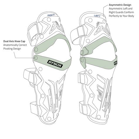 BASTION BIONIC KNEE GUARDS – Rynox Gear