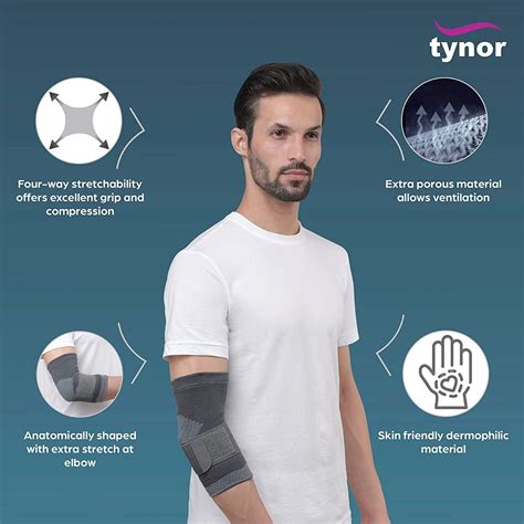 Tynor Elbow Support Medium, 1 Count Price, Uses, Side Effects ...