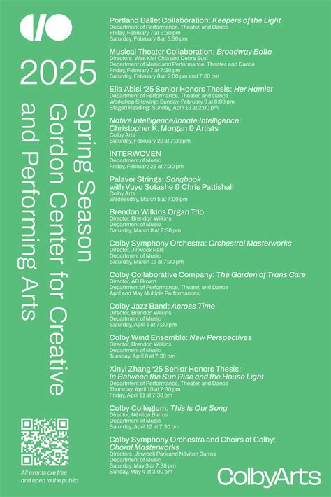 See a Show! | Colby College