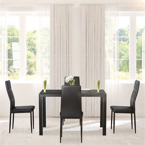 Latitude Run® 5 - Piece Normal Height dining set & Reviews | Wayfair