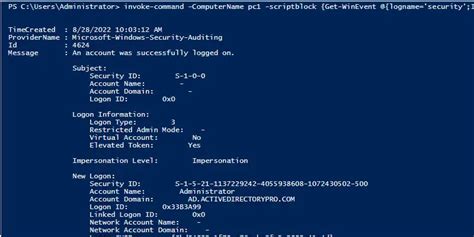 Invoke-Command 的图像结果