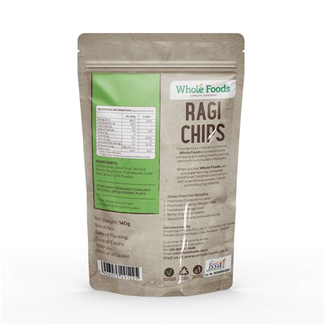 Gluten Free Ragi Chips – wholefoodsin