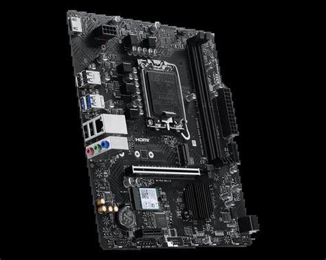 PRO H610M-S WIFI DDR4 II Motherboard M-ATX - Intel 14th & 13th & 12th ...