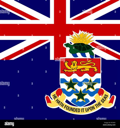 National flag of the cayman islands hi-res stock photography and images ...