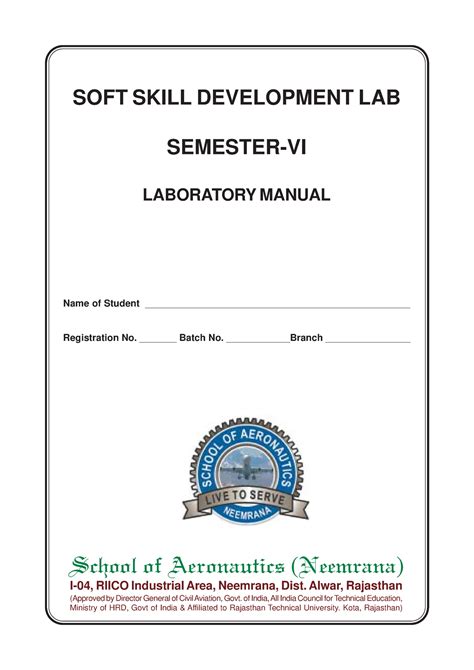 SOFT Skill Development LAB SEM 6 - SOFT SKILL DEVELOPMENT LAB SEMESTER ...