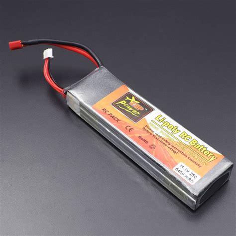 11.1V 5400mAh LiPo Battery 11.1V 5400mAh 3S Cell 25C – REES52