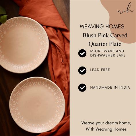 Buy Quarter Plates Online at Weaving Homes – WeavingHomes