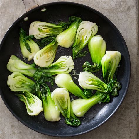 how to prepare baby bok choy
