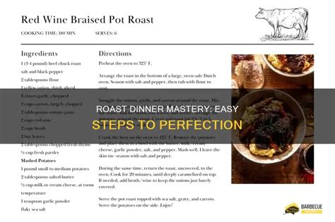 How to Cook a Roast Dinner Algorithm 的图像结果