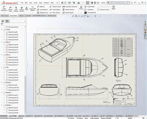 SolidWorks Boat Tutorial 的图像结果