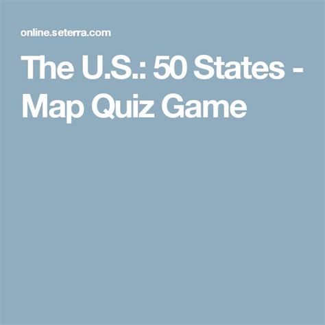 United States Map Quiz 的图像结果