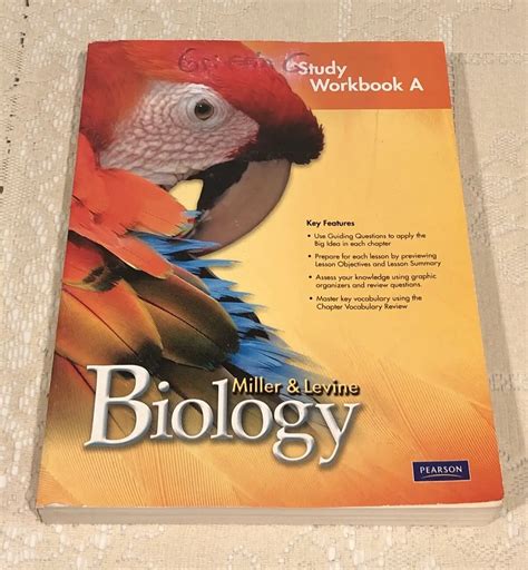 Miller & Levine Biology Study Workbook A - 2010 Paperback Book ...