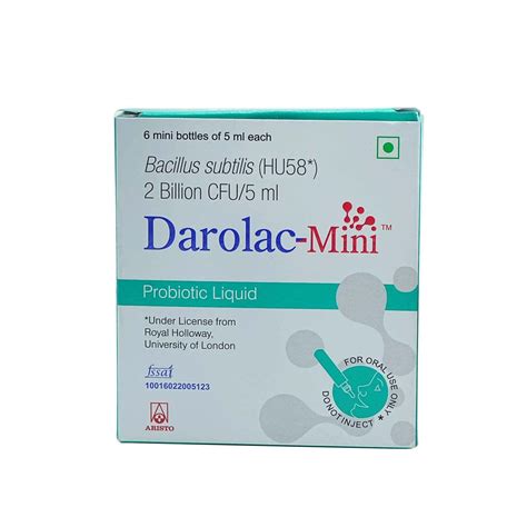 Darolac-Mini - Bottle of 6x5ml Liquid : Amazon.in: Health & Personal Care