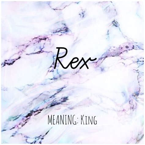 REX #Names #Rex #BabyNames | Cute names, Names, Unique girl names