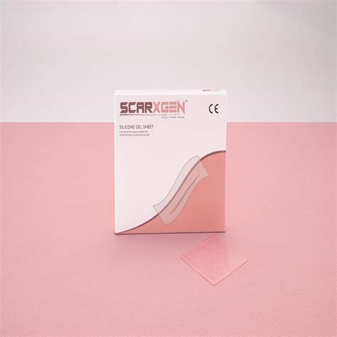 Scarxgen Silicone Gel Sheet | 5cm x 5cm | Scar Sheet | Small Scars ...