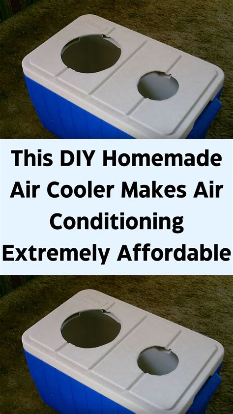 Man cuts 2 holes in a giant cooler next step transforms it into a diy ...