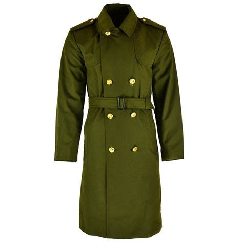 Russian Military Trench Coat