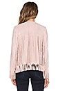 ThePerfext Ryder Classic Fringe Jacket in Dusty Rose Suede | REVOLVE