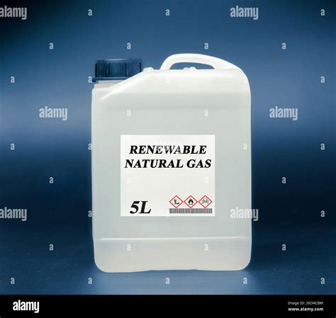 Canister of renewable natural gas Stock Photo - Alamy