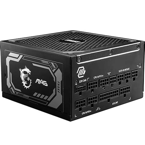 Amazon.in: Buy MSI MAG A1000GL PCIE5 Power Supply Unit, 1000W, 80 Plus ...