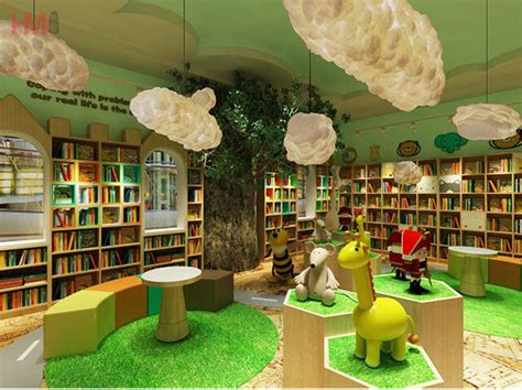 儿童书店设计案例汇总（一）_儿童书店_豪镁官网