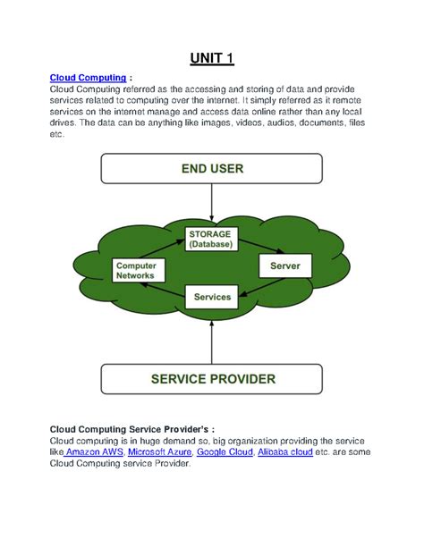 UNIT1 - Assp unit 1 - UNIT 1 Cloud Computing : Cloud Computing referred ...