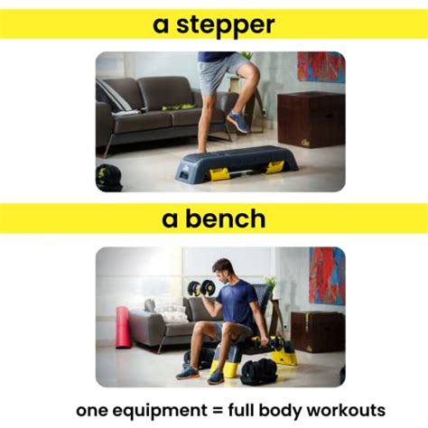The Cube Club Adjustable Stepper Bench|Bench Press/Gym Bench for Home ...