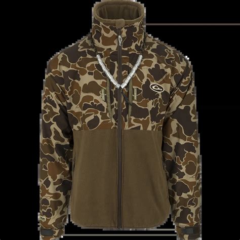 DRAKE GUARDIAN FLEX FLEECE FULL ZIP EQWADER JACKETS – DW7375-016 Old ...