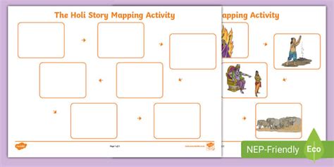 The Holi Story Mapping Activity