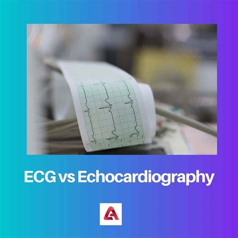 ECG vs Echocardiography: Difference and Comparison