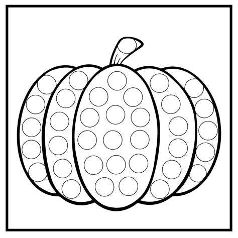 Halloween Dot Marker Printables | dev.onallcylinders.com