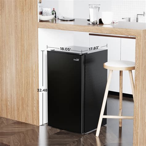 Buy 3.2 Cu.Ft. Small Refrigerator with Freezer, Mini Fridge for Bedroom ...