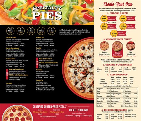 Pekin, IL Godfather’s Menu | Godfather's Pizza