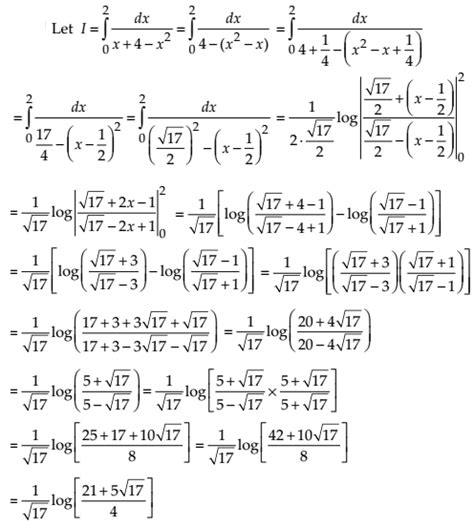 Integration Exercise 7.8 Class 12 的图像结果